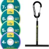 Clear Nylon Tippet Line with Holder Fly Fishing Tippets Leaders Trout 0X 1X 2X 3X 4X 5X 6X 7X