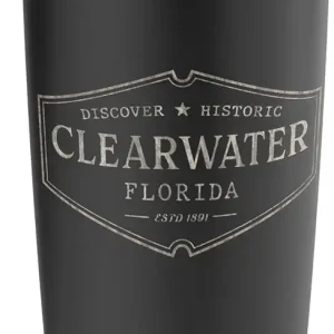 Clearwater Florida | Clearwater FL Historic Stainless Steel Insulated Tumbler