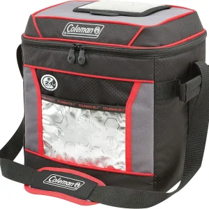 Coleman Soft Cooler Bag | Keeps Ice Up to 24 Hours | Insulated Lunch Cooler with Adjustable Shoulder Straps | Great for Picnics, BBQs, Camping, Tailgating & Outdoor Activities