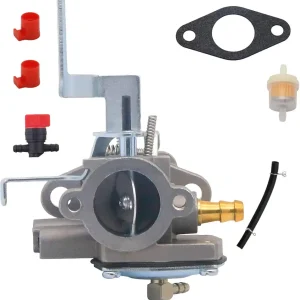 Compatible with AV520 3hp Carburetor Kit for Tecumseh Jiffy Ice Auger Model 30 and 31 For 2-Cycle Vertical Engine Strike Master Carburetor Replace 640290 640263 631720A 631720B TV085XA