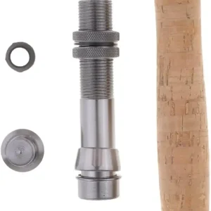 Cork Fly Fishing Rod Handle Grip with Reel Seat for Rod Building or Repair, Model 1