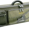 Cottonwood Fly Fishing Rod & Gear Bag Case, Hold up to 4 Fishing Rods, Heavy-Duty Honeycomb Frame, Olive