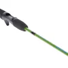 Crappie Thunder Casting Fishing Rod, 5-Foot 6-Inch 2-Piece Fishing Rod, Light Power, Fast Action, Premium 2-Piece Graphite Blank, EVA Full Length Handle, Crappie Thunder Green