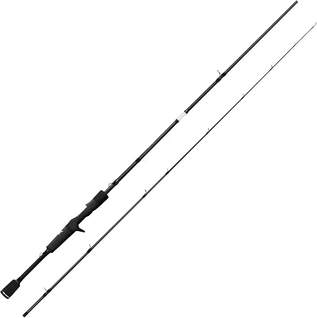 Crixus Fishing Rods,IM6 Graphite Spinning Rod & Casting Rod W/Zirconium Oxide Ring Stainless Steel Guides, SuperPolymer Handle