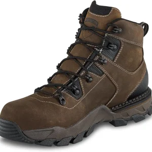 Crosby, Men�s, 6", Waterproof, Non-Metallic Safety Toe, Work Boot, Brown