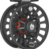 Crosswater IV, Prespooled Fly Reel with 8WT Fly Line and Dacron Backing, Black, 7/8/9