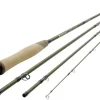 Crux Fly Fishing Rod with Tube, Line Speed Taper, Angled Key Grip, 4 Pieces