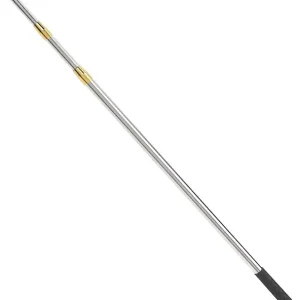 Cyfie Retractable Fishing Gaff, Stainless Steel Flounder Gig Frog Gig Gaff Pole, Muti-Size Telescopic Fishing Gaff with 8mm Screw, Capable for Gaff Harpoon Hook