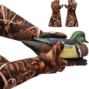 Decoy Gloves Waterfowl Insulated, Wader Gloves Duck Hunting Accessories and Gear, Hunting Gloves for Men Cold Weather, Waterfowl Gloves, Waterfowl Gloves Waterproof Camo Gloves for Men Hunting