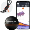 Deeper PRO Smart Sonar Fish Finder Bundle � Castable Wi-Fi Fish Finder with Smartphone Mount for Fishing Rod | Portable Depth Finder for Bank, Boat, Kayak, Ice Fishing | GPS Mapping & App Compatible