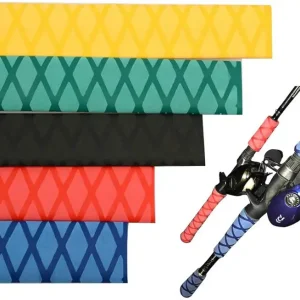 Diameter: 25mm 30mm 35mm X-Tube Heat Shrink Sleeve Wrap Fishing Bulding Handle Cork Rod Grip with Non Slip Waterproof and Insulation 40 Inch Lengths Durable Repair