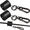 Dovesun Creek Rod Clips Wearable Fishing Rod Holder Fishing Rod Clip Fly Fishing Pole Holder Fishing Accessories Cylindrical Square 1PCS & 2PCS