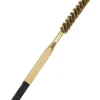 Dr. Slick Dubbing Comb & Brush, 6", with Rakes and Brass Brush, Gold, Brass