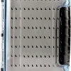Dr.Fish Fly Fishing Box, Flies Storage Case Waterproof Silicone Double Sided Clam Fishing Jig Boxes Crappie Panfish Trout M
