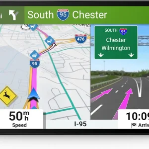 DriveSmart 71 EX with Traffic, 7-inch Car GPS Navigator with Bright, Crisp High-resolution Maps and Garmin Voice Assist