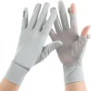 Driving Gloves UPF 50+ Sun Protection Ice Silk Sport Gloves Quick-Dry Cooling Summer Outdoor Anti-Slip Cycling Gloves Unisex