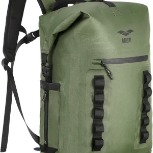 Dry Bag Waterproof Backpack 30L Dry Sack Heavy Duty Roll-Top Closure for Kayaking, Beach, Boating, Swimming, Surfing