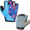 DuShow Cycling Gloves Women Half Finger Gel Padded Bike Gloves for Women Cycling Mountain Road Bicycle Biking Fingerless Gloves Anti-Slip Shock-Absorbing Bicycle Short Gloves