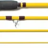Eagle Claw Pack-It Spin-Fly Rod 4Pc 7'6, Glass, Model:PK601-7'6