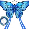 Easy to Fly Large Single Line Kite for Kids & Adults - 55" x 28" - Beach Kite with 300 FT String