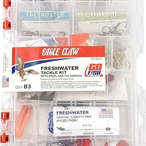 E.C. Fresh Water Tackle Kit, 83 Piece