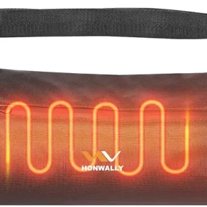 Electric Heated Hand Warmer Pouch, Gloves with Double Sided Heating Areas- Portable USB Heated Hand Muff for Men & Women - Ideal for Football, Hunting,Fishing,Camping, Golf ?Power Bank Not Included