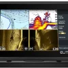 Elite FS Fish Finder with Active Imaging 3-in-1 Transducer, Preloaded C-MAP Contour+ Charts and Protective Cover Bundle