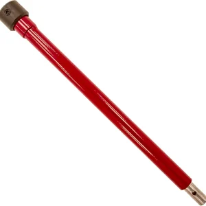 Eskimo Ice Auger Extension, Steel, Red, 8 or 16 Inch Auger Extension, Each Sold Separately