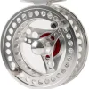 EX-ALC Fly Reel 3/4 5/6 7/8 9/10WT CNC Machined Large Arbor Aluminum Fly Fishing Reels Silver/Gunsmoke Fly Reels