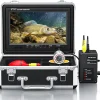 Eyoyo Underwater Fishing Camera Portable Video Fish Finder 9 inch LCD Monitor 1000TVL Waterproof Camera Underwater DVR Video Fish Cam 30m Cable 12pcs IR Infrared Lights for Ice, Boat and Lake Fishing