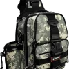 Fiblink Tackle Backpack - Water-Resistant Storage Pack With Rod & Gear Holder, Fishing Shoulder Bag