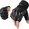 Fingerless Tactical Gloves for Men - Protection, Breathable, Comfortable & Perfect for Summer Outdoor Activities!