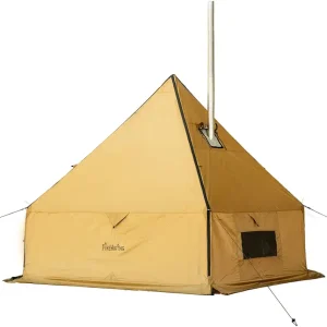 FIREHIKING Camping Hot Tent with Stove Jack Yurt Tent Outdoor Wall Tent Teepee Tent with Snow Skirt