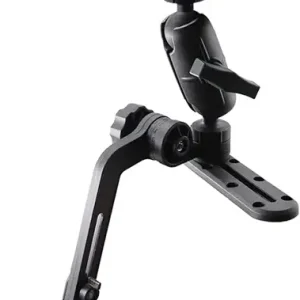 Fish Finder Mount 1.5" Ball Base for Kayak, Marine Electronic Mount for Boat, Universal Mounting Plate, Transducer Mounting Arm, Compatible with Scotty, Lowrance, Garmin Fish Finder