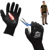 Fish Handling/Cleaning Gloves Textured Grip Palm Soft Lining Fillet Gloves � One Size Fits Most L to XL