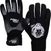 Fish Monkey Second Skin Fit with Velcro Wrist. Water and Wind Resistant Neoprene, Non Slip Superior Grip with Slit Opening Index and Thumb Gloves for Men and Women