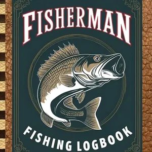 Fisherman Fishing Logbook: 7x10 Paperback Notebook to Track Every Cast and Perfect Every Catch; All Stats in One Place, Two-Page Layout for each Trip; Perfect Gift for the Angler in your Life