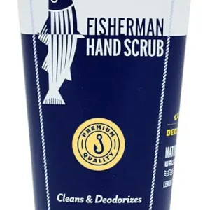 Fisherman Hand Scrub - Gifts for Men - Gifts for Fisherman - Gifts for Cooks - Gifts for Gardeners - Cleansing & Deodorizing Hand Cleaner - 6 oz.