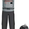 Fishing Chest Waders for Men and Women, 3-Ply Breathable Waterproof Hunting Waders with Pockets and Neoprene Stocking
