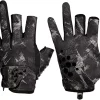 Fishing Gloves 3 Cut Fingers Anti-Slip UPF50 UV Protection Sun Gloves Men Women Kayaking Rowing Sailing Canoeing Hiking Biking Outdoor Breathable Skin-Friendly
