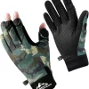 Fishing Gloves Men & Women, Ice Fishing Gear Hunting Gloves for Men Cold Weather, Kayak Gloves Fly Fishing Gear Cold Weather Hunting Gear