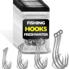 Fishing Hooks Freshwater - Trout - Crappie - Bluegill - Bass - Panfish - Walleye - Perch - Sunfish