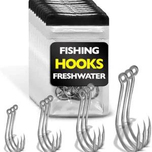 Fishing Hooks Freshwater - Trout - Crappie - Bluegill - Bass - Panfish - Walleye - Perch - Sunfish