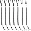 Fishing Lanyard Heavy Duty Retractable Coiled Tether with Carabiner for Pliers, Boating, Tools