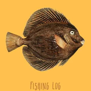 Fishing Log: Fisherman's Journal / 6x9 Log with 120 Pages / Records Details of the Fishing Trip Like Catch, Rods, Bait, Date, Schedule, Location, Temperature, Moon, etc.