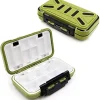 Fishing Lure Boxes, Waterproof Portable Tackle Box Organizer with Storing Tackle Set Plastic Storage - Mini Utility Lures Fishing Box, Small Organizer Box Containers for Trout, Jewelry, Bead�