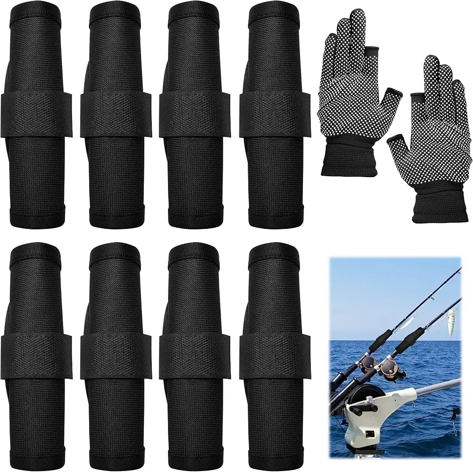 Fishing Lure Wraps Bait Gloves 6 Inch Lure Covers Keeps Fishing Safe