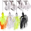 Fishing Lures Buzzbait Spinnerbait Jigs Lure for Bass Pike Fishing