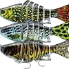 Fishing Lures Multi Jointed Fish Fishing Kits Slow Sinking Lifelike Swimbait Freshwater and Saltwater Crankbaits for Bass Trout Bass Lures