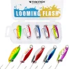 Fishing Lures Trout Lures Fishing Spoons Lures for Trout Pike Bass Crappie Walleye 1/8oz 1/5oz 1/4oz 3/8oz 1/2oz 3/4oz 5pcs